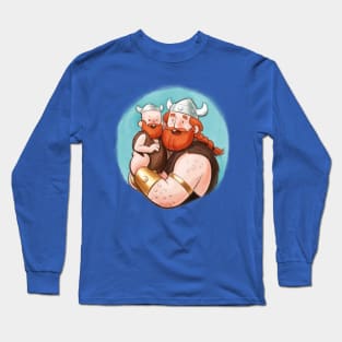 Viking Papa Long Sleeve T-Shirt